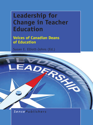 cover image of Leadership for Change in Teacher Education